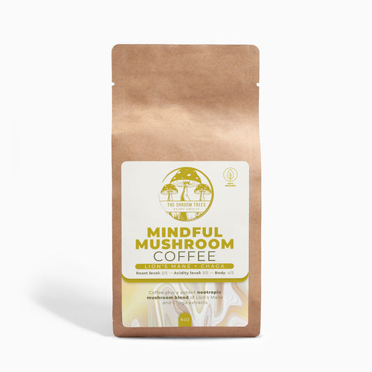 Mindful Mushroom Coffee - Lion’s Mane & Chaga 4oz
